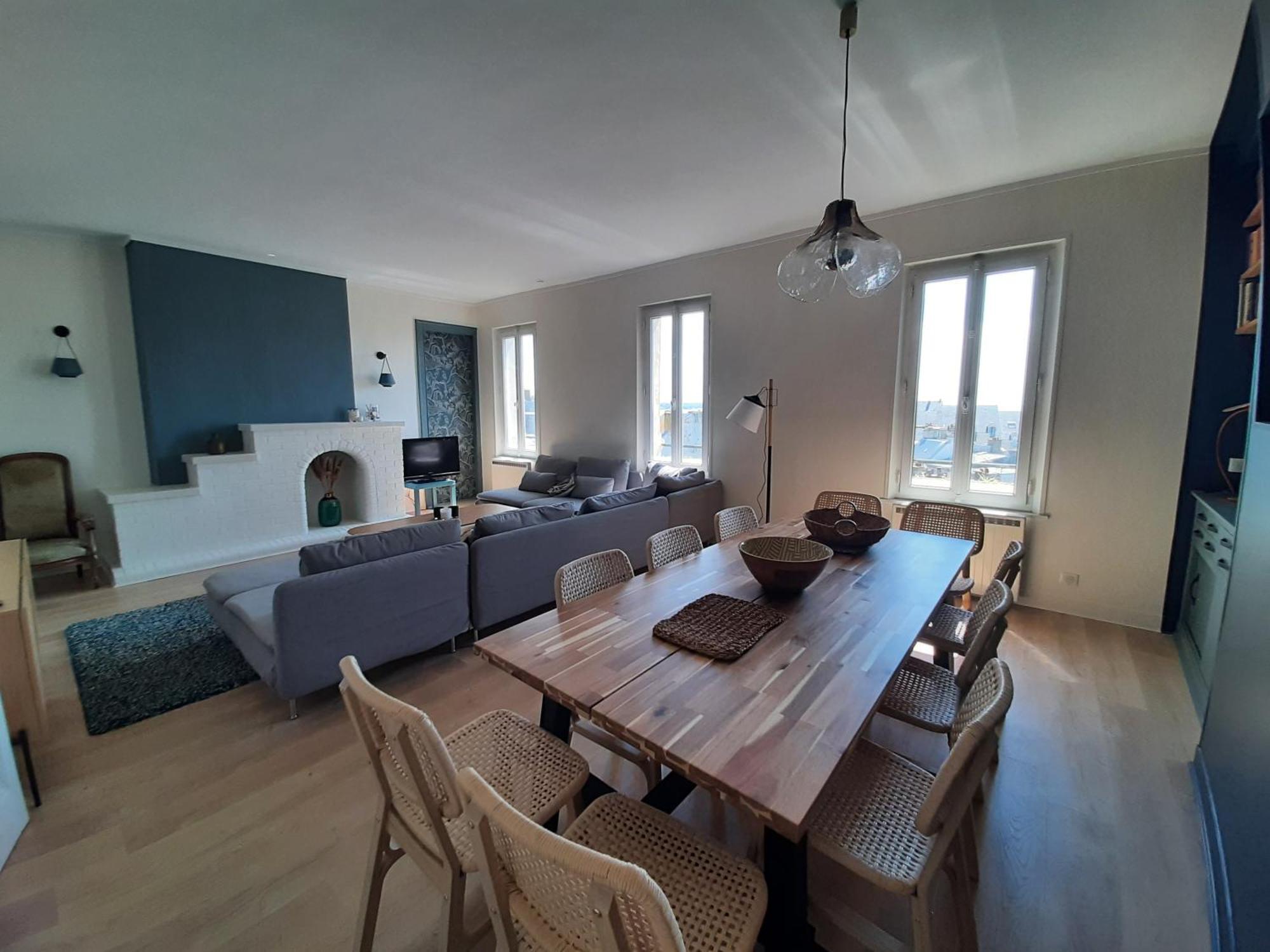 Le Balcon Des Vents Apartment Granville Luaran gambar